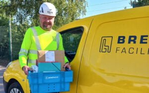 Tommy, postvaktmästare på Bredablick Facility Services