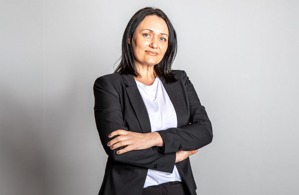 Suzana, driftledare inom lokalvård på Bredablick Facility Services i Skåne