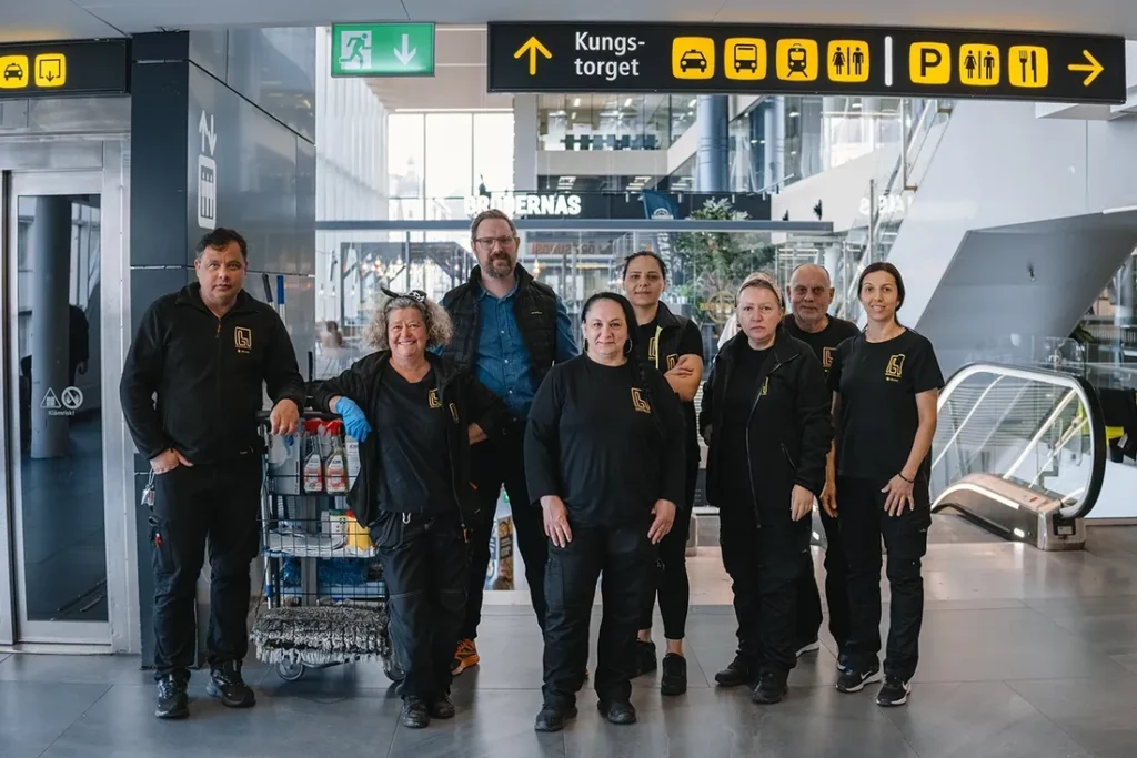 Lokalvårdsteamet från Bredablick på Helsingborg C