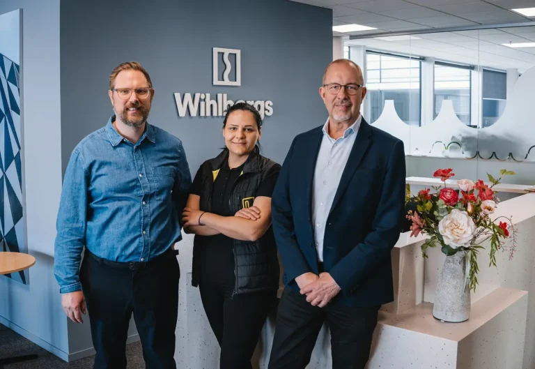 Representanter från Bredablick Facility Services och Wihlborgs fastigheter