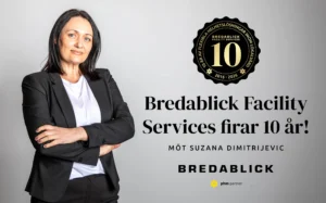 10 års jubileum – Följ med på Suzanas resa med Bredablick Facility Services