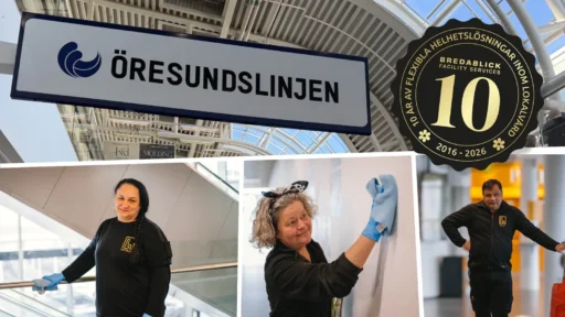 Lokalvård på Öresundslinjen – bakom en ren och välkomnande reseupplevelse